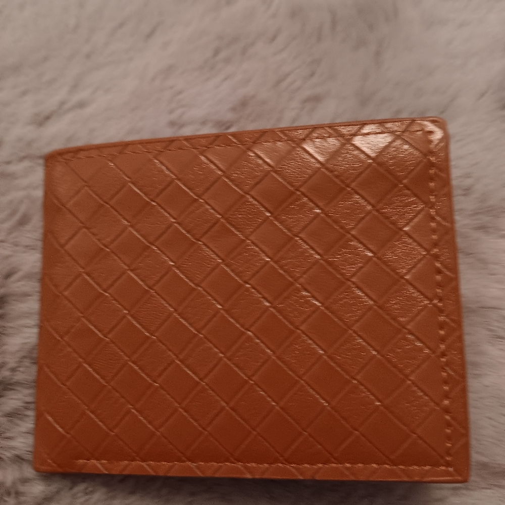 Mens Genuine Brown Leather wallet